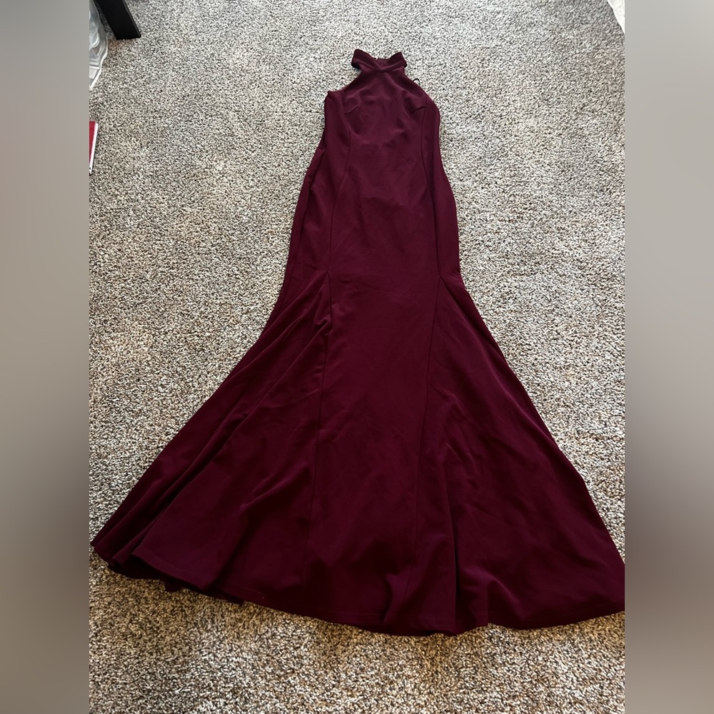 Long LULU's halter neck gown